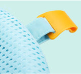 Baby Bath Seat Support Mat Foldable Baby Bath Tub Pad &, Chair Newborn Bathtub Pillow Infant Anti-Slip Soft Comfort Body Cushion