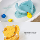 Baby Bath Tub Ring Seat Infant Children Shower Toddler Kids Anti Slip Security Safety Chair Bathing Game Chair Toy Stool