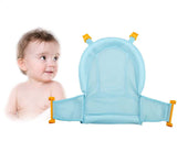 Baby Bath Seat Support Mat Foldable Baby Bath Tub Pad &, Chair Newborn Bathtub Pillow Infant Anti-Slip Soft Comfort Body Cushion