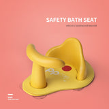 Baby Bath Tub Ring Seat Infant Children Shower Toddler Kids Anti Slip Security Safety Chair Bathing Game Chair Toy Stool