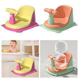 Bathroom Tub Seat Soft Seat Pad Shower Seat, Safety Bath Seat Support for Girls kids Boys Over 6 Months