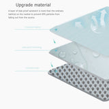 Baby Shower Bath Tub Pad Non-Slip Bathtub Seat Support Mat Newborn Safety Security Bath Support Cushion Foldable Soft Pillow