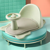 Baby Shower Seat Soft Support Non-slip Baby Shower Seat Bathroom Accessories Home Decor