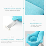 Baby Shower Bath Tub Pad Non-Slip Bathtub Seat Support Mat Newborn Safety Security Bath Support Cushion Foldable Soft Pillow