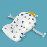 Portable infant Bath Cushion Newborn baby Bath Anti-Slip Cushion Seat Floating Bather Bathtub Pad Shower Support Mat Security