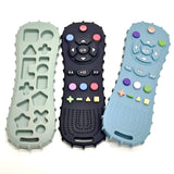 Smart Teething Solutions: Silicone Remote Control Teether Bracelet with Pacifier, Anti-Eating Gloves, and Teething Stick