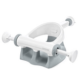 Summer Infant My Bath Seat for Sit-Up Baby Bathing, Sure & Secure Suction Cups, Backrest for Assisted Sitting, Easy Setup & Storage, Gray