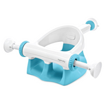 Summer Infant My Bath Seat for Sit-Up Baby Bathing, Sure & Secure Suction Cups, Backrest for Assisted Sitting, Easy Setup & Storage, Gray