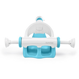 Summer Infant My Bath Seat for Sit-Up Baby Bathing, Sure & Secure Suction Cups, Backrest for Assisted Sitting, Easy Setup & Storage, Gray