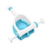 Summer Infant My Bath Seat for Sit-Up Baby Bathing, Sure & Secure Suction Cups, Backrest for Assisted Sitting, Easy Setup & Storage, Gray