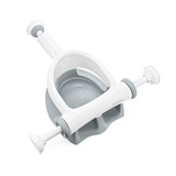 Summer Infant My Bath Seat for Sit-Up Baby Bathing, Sure & Secure Suction Cups, Backrest for Assisted Sitting, Easy Setup & Storage, Gray
