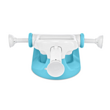 Summer Infant My Bath Seat for Sit-Up Baby Bathing, Sure & Secure Suction Cups, Backrest for Assisted Sitting, Easy Setup & Storage, Gray