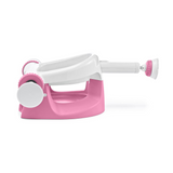 Summer Infant My Bath Seat for Sit-Up Baby Bathing, Sure & Secure Suction Cups, Backrest for Assisted Sitting, Easy Setup & Storage, Gray