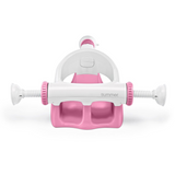 Summer Infant My Bath Seat for Sit-Up Baby Bathing, Sure & Secure Suction Cups, Backrest for Assisted Sitting, Easy Setup & Storage, Gray