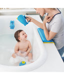 Skip Hop Moby Bath Rinse Cup: Tear-free Waterfall Rinser, Blue Baby Bath Rinser Cup