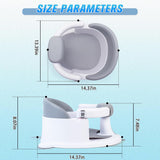 Baby Bath Seat for Babies 6 Months & Up - Non-Slip Infant Bathtub Chair with Suction Cups - Sit Up Bath Seat for Baby Toddlers - Toddler Bath for Baby Sitting Up, Easy to Clean
