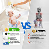 Baby Bath Seats for Babies Sitting Up, Infant Bath Chair for 6+ Months
