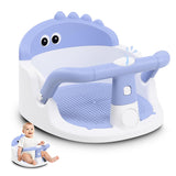 Baby Bath Seat for Babies 6 Months & Up Sitting Up, Non-Slip Baby Bath Chair with Suction Cup, Safe and Comfortable Portable Infant Bath Seat for Bathroom, Bathtub Tub, Easy to Clean