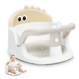 Baby Bath Seat for Babies 6 Months & Up Sitting Up, Non-Slip Baby Bath Chair with Suction Cup, Safe and Comfortable Portable Infant Bath Seat for Bathroom, Bathtub Tub, Easy to Clean