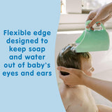 Dr. Brown's CleanUp Dino-Pour Baby Bath Rinse Cup, Tear-Free Rinsing for Babies and Toddlers, BPA Free