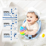 Baby Bath Seats for Babies Sitting Up, Infant Bath Chair for 6+ Months