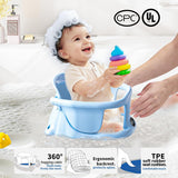Baby Bath Seats for Babies Sitting Up, Infant Bath Chair for 6+ Months