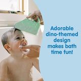 Dr. Brown's CleanUp Dino-Pour Baby Bath Rinse Cup, Tear-Free Rinsing for Babies and Toddlers, BPA Free