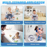 Baby Bath Seat for Babies 6 Months & Up - Non-Slip Infant Bathtub Chair with Suction Cups - Sit Up Bath Seat for Baby Toddlers - Toddler Bath for Baby Sitting Up, Easy to Clean