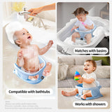 Baby Bath Seats for Babies Sitting Up, Infant Bath Chair for 6+ Months