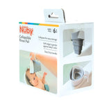 Nuby Collapsible Rinse Pail for Baby Bath Time - Collapsible Bucket with Easy Grip Handle to Rinse Baby Shampoo and Soap - Baby Essentials