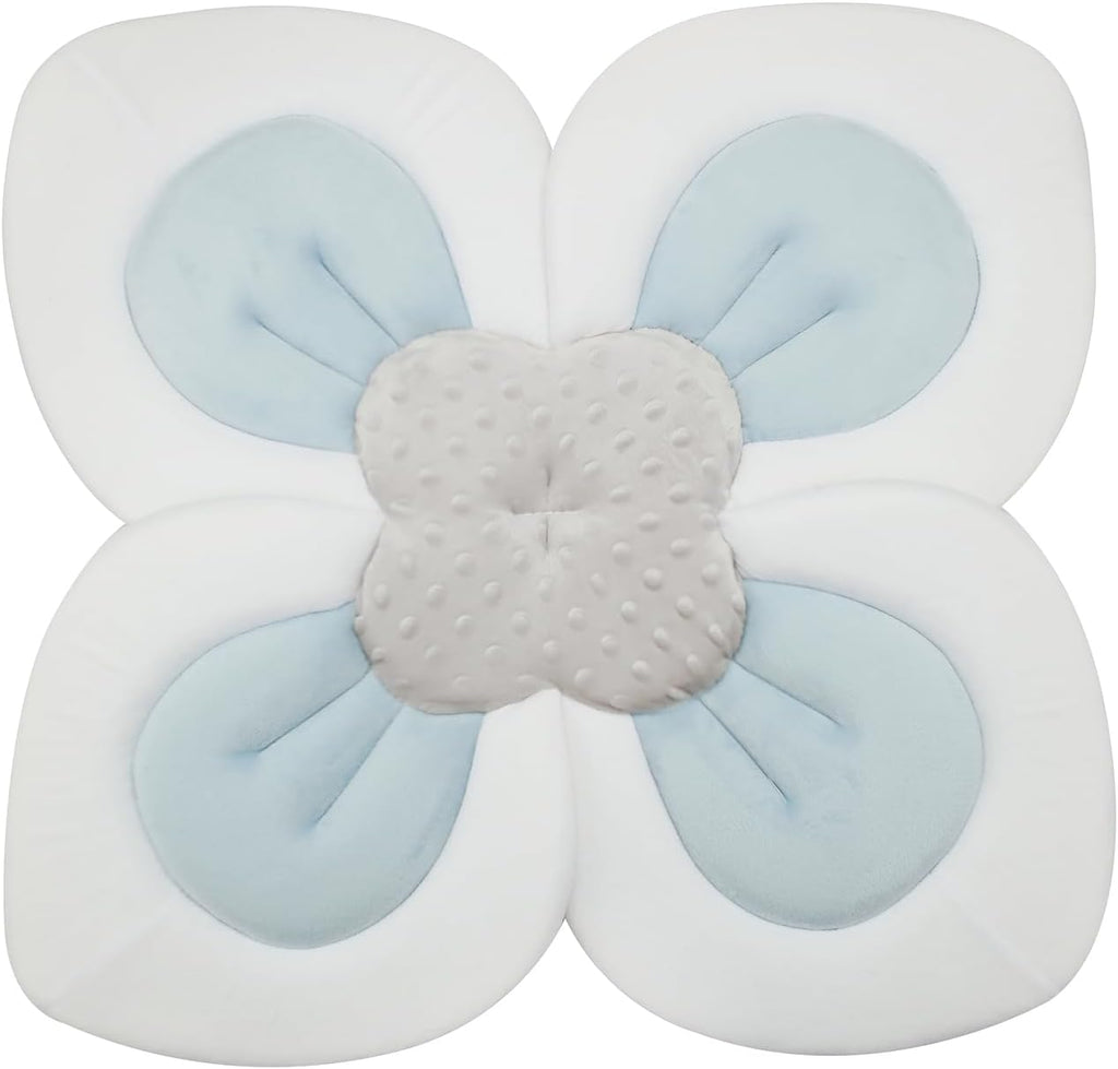PandaEar Baby Bath Pad for Newborn, Soft Flower Sink Bath Cushion