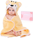 Animal Hooded Baby Towel – Thick Two-Layer Cotton – Tiger