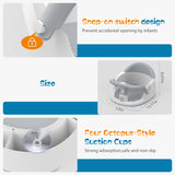NATGOVOD Baby Bath Seat with Suction Cups for Babies 6 Months & Up, Non-Slip and Portable