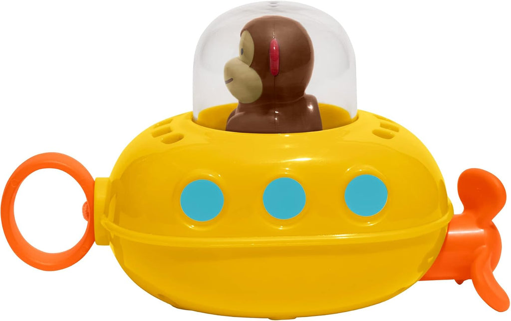 Skip Hop Pull & Go Monkey Submarine Baby Bath Toy
