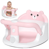 Yevnny Baby Bath Seat for Babies 6 Months & Up, Non-Slip Bathtub Chair with Suction Cups and Soft Cushion
