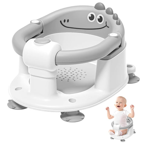 TPN Baby Bath Seat for Babies 6 Months & Up, Non-Slip Bathtub Chair for Sitting Up