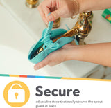 Nuby Bathtub Safety Spout Guard for Babies, Dolphin Shape