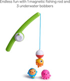 Munchkin Fishin’ Magnetic Baby and Toddler Bath Toy, 4-Piece Set