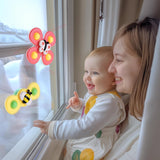 ALASOU Suction Cup Spinner Toys for Bath, High Chair and Travel