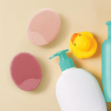 S&T INC. Cradle Cap Brush for Baby, 2 Pack, Pink