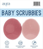 S&T INC. Cradle Cap Brush for Baby, 2 Pack, Pink