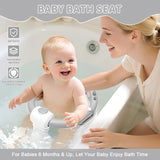 TPN Baby Bath Seat for Babies 6 Months & Up, Non-Slip Bathtub Chair for Sitting Up