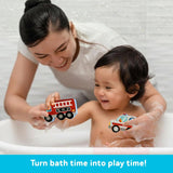 ALEX Toys Beep Beep Stickers in the Tub, Foam Bath Stickers for Toddlers