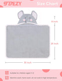 Animal Hooded Baby Towel – Thick Two-Layer Cotton – photo 2