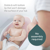 Angelcare Baby Bath Support, Birth to 6 Months, Pink