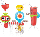 Yookidoo Bath Wall Toy with Waterfall, Spinning Gears and Googly Eyes, Ages 1-3 – photo 3