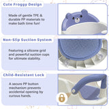 Yevnny Baby Bath Seat for Babies 6 Months & Up, Non-Slip Bathtub Chair with Suction Cups and Soft Cushion