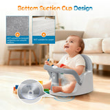 NATGOVOD Baby Bath Seat with Suction Cups for Babies 6 Months & Up, Non-Slip and Portable