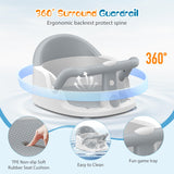 NATGOVOD Baby Bath Seat with Suction Cups for Babies 6 Months & Up, Non-Slip and Portable