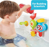 Yookidoo Bath Wall Toy with Waterfall, Spinning Gears and Googly Eyes, Ages 1-3 – photo 2